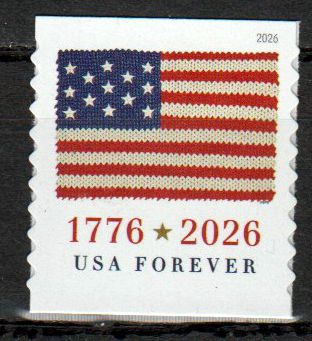 US Flagge 2026, sk,  von Rolle
