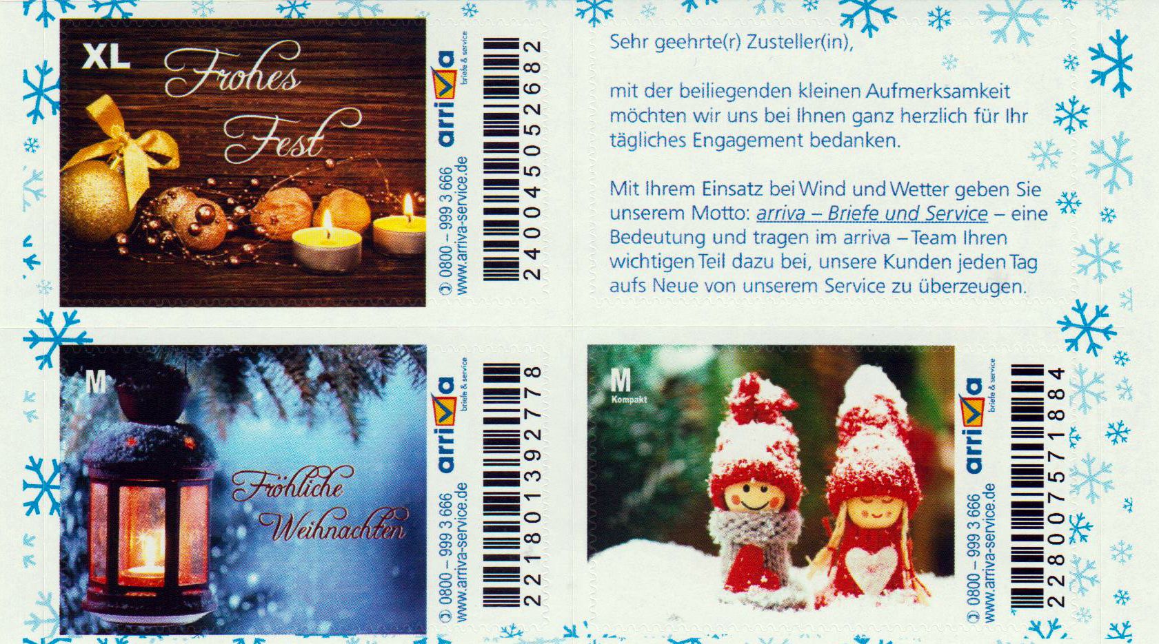 Block: Weihnachten 2013, Auflage 100 Stück