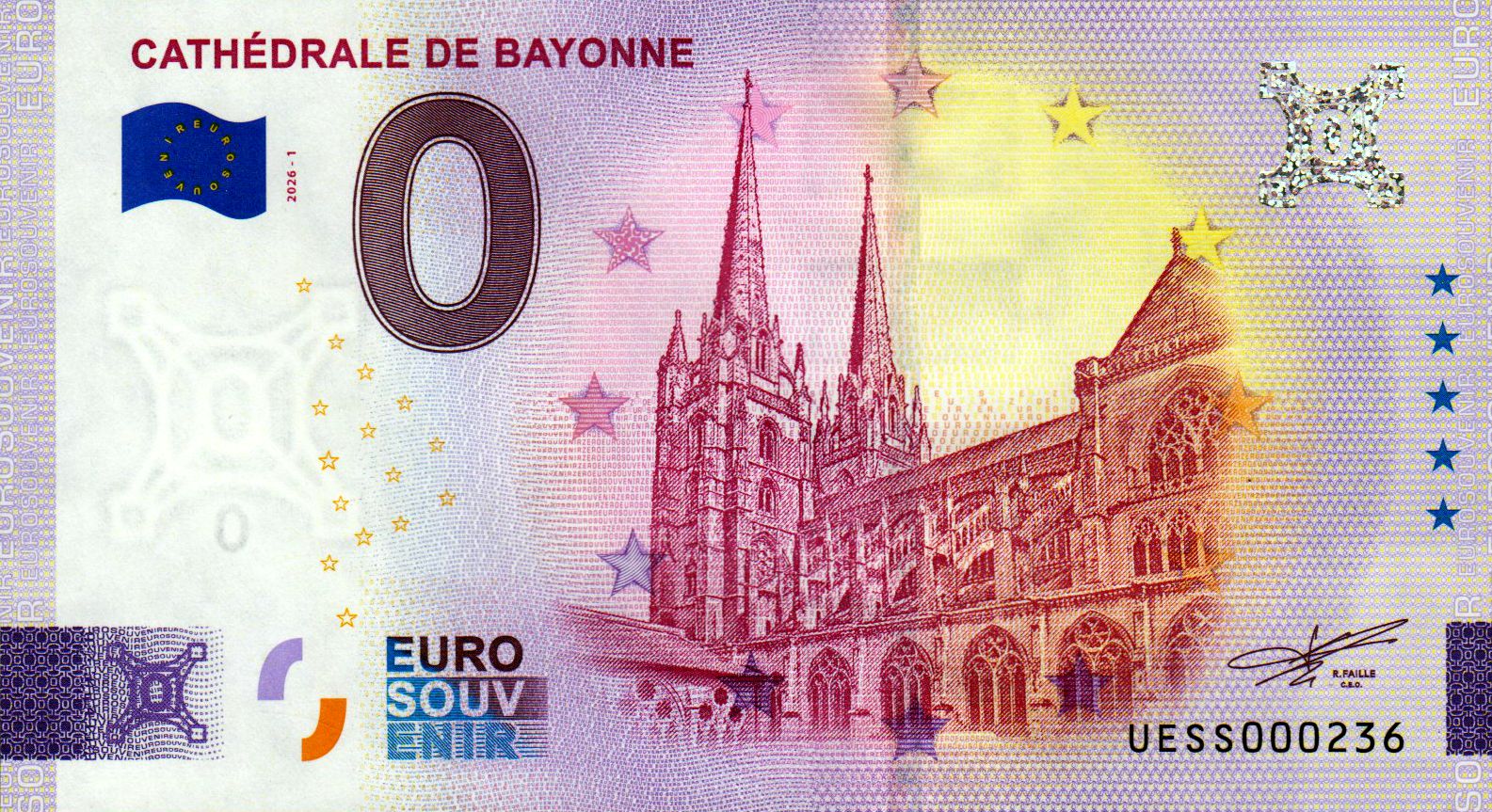 Cathedrale de Bayonne 2026-1 Silber