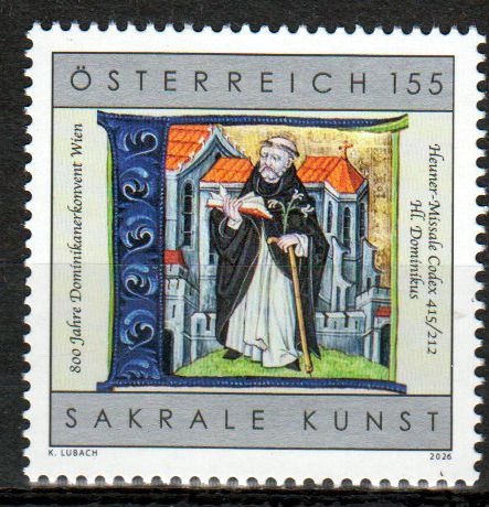 Heiliger Dominikus 2026, Sakrale Kunst