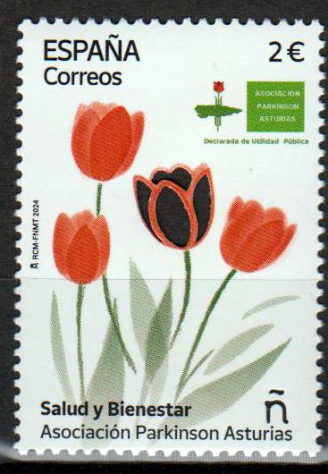 Parkinson-Vereinigung Asturien 2024, Tulpen