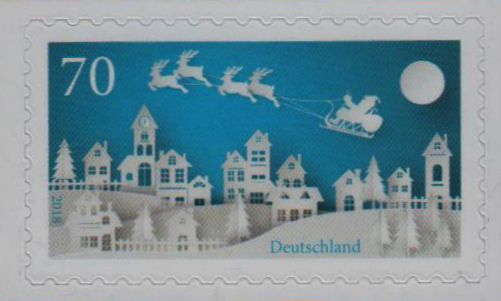 Winter 2018, sk auf weißer Trägerfolie