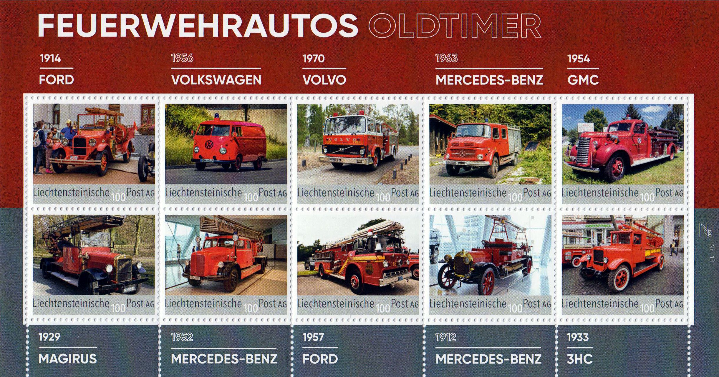 Zdr. Feuerwehrautos, Oldtimer 2020