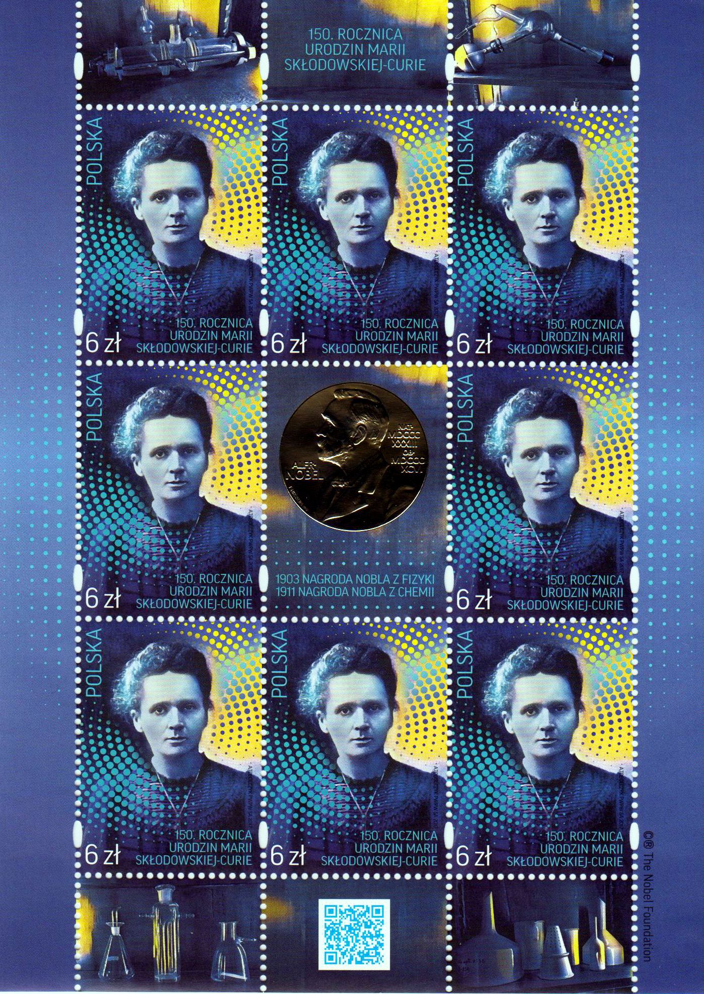 150. Geb. von Maria Curie, Physik
