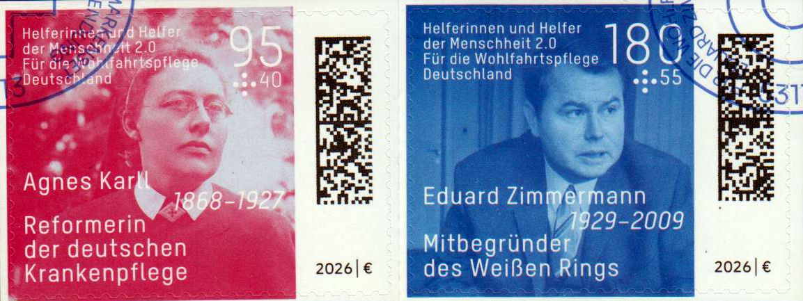 Wofa 2026, Zimmermann und Karl, sk, gestempelt
