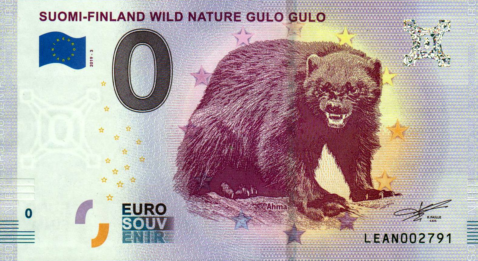 Suomi-Finland Wild Nature Gulo Gulo 2019-3