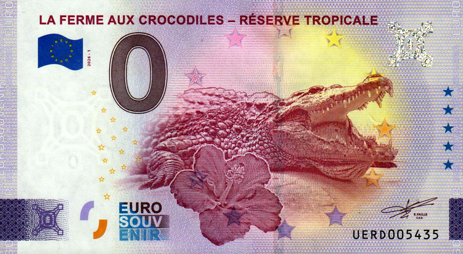 La Ferme Aux Crocodiles - Reserve Tropicale 2026-1, Silber