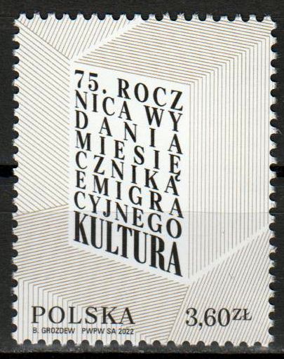 75 Jahre Monatszeitschrift Kultura 2022
