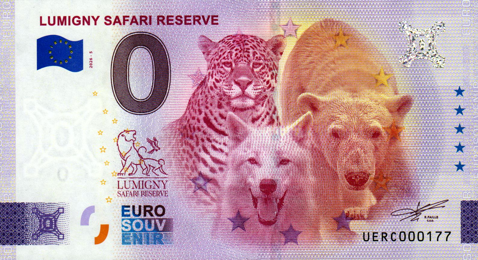 Lumigny Safari Reserve 2026-5 Silber