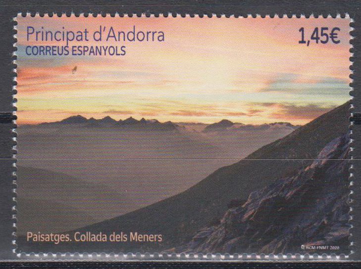 Collada dels Meners 2020, Landschaft