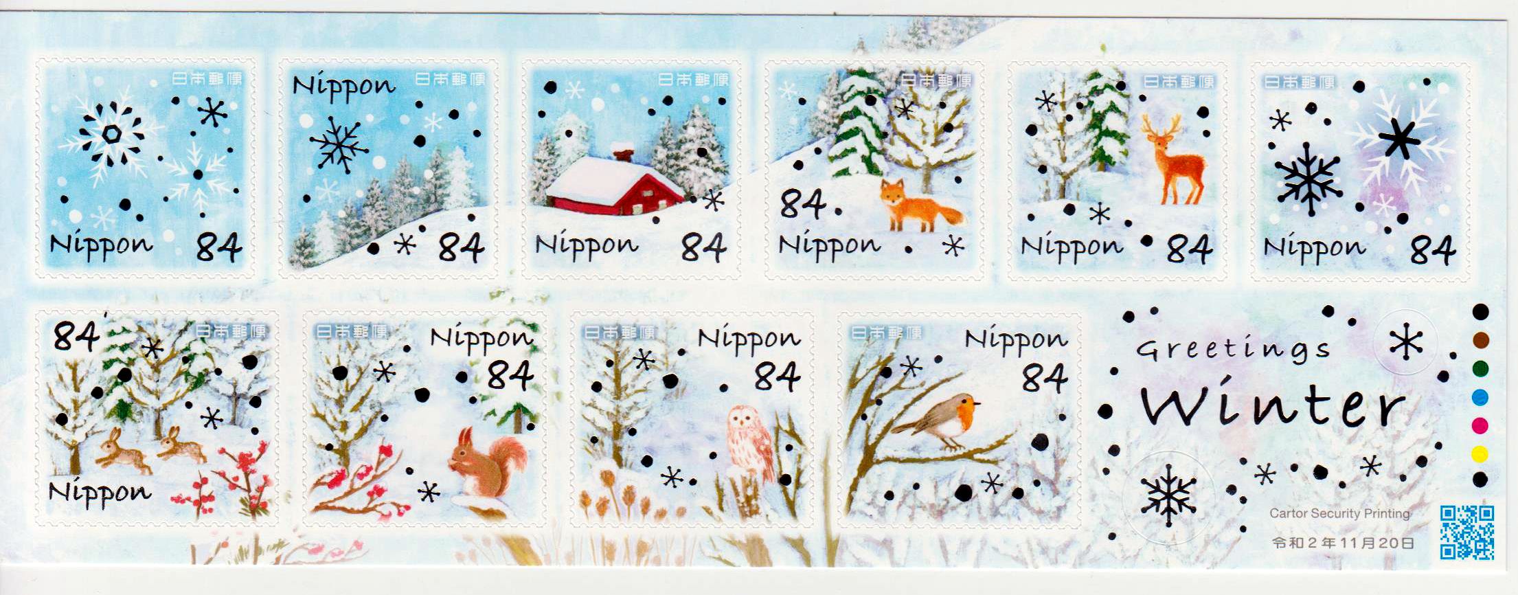 Wintergrüsse 2020, 84Y, sk