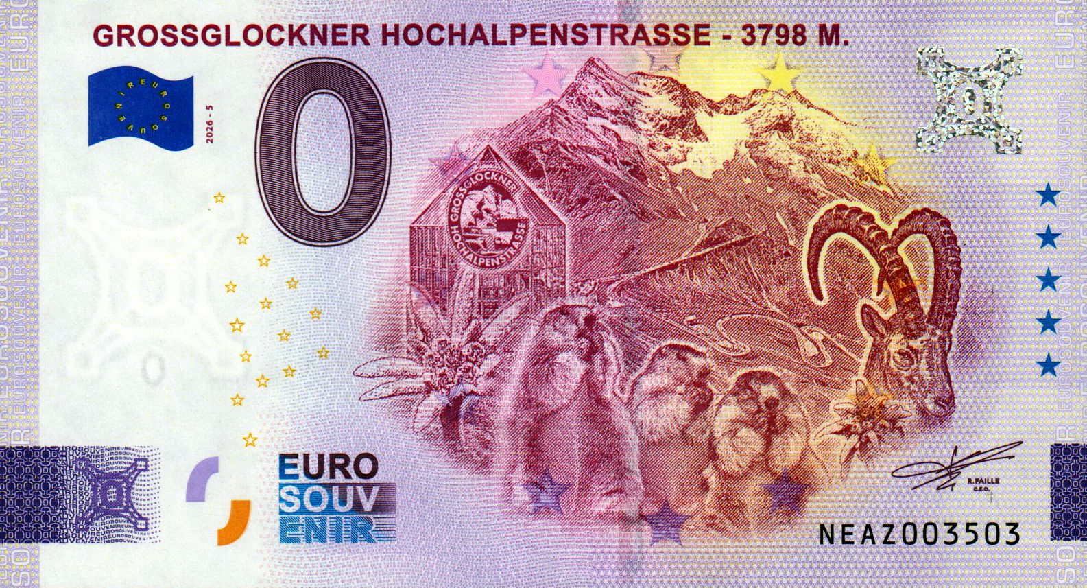 Grossglockner Hochalpenstrasse 2026-5 Silber