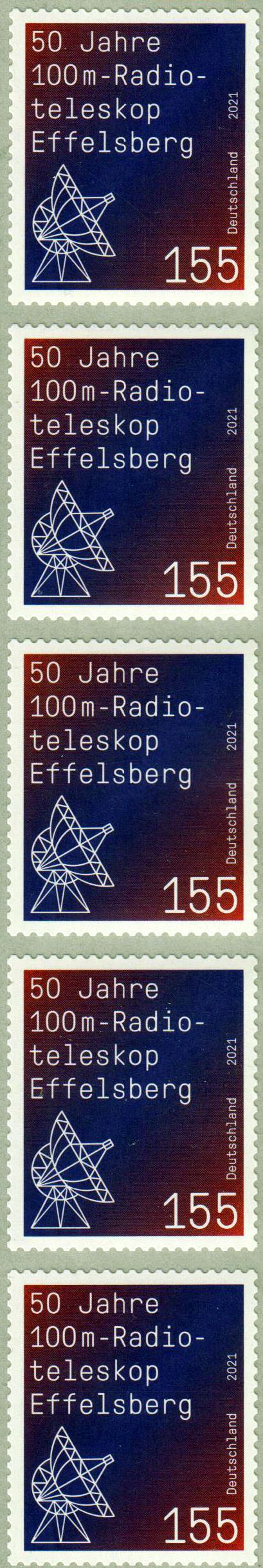 5er-Streifen Radioteleskop 2021 sk
