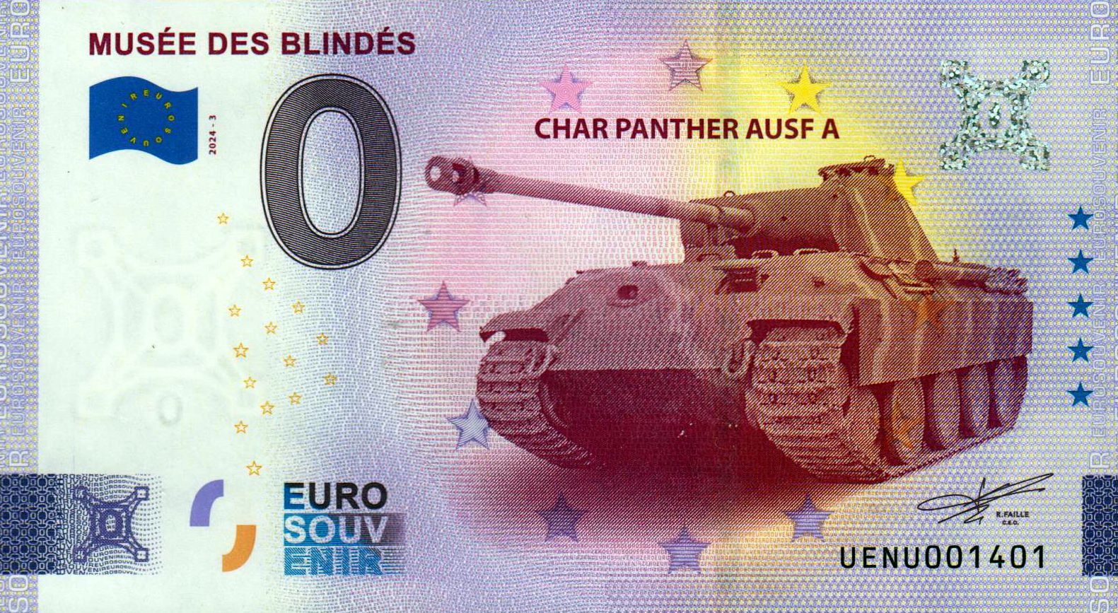 Musee des Blindes - Char Panther AUSF A 2024-3