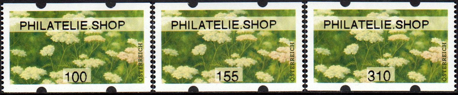 Sommer 2026, Schafgarbe, mit Aufdruck "Philatelie.Shop"