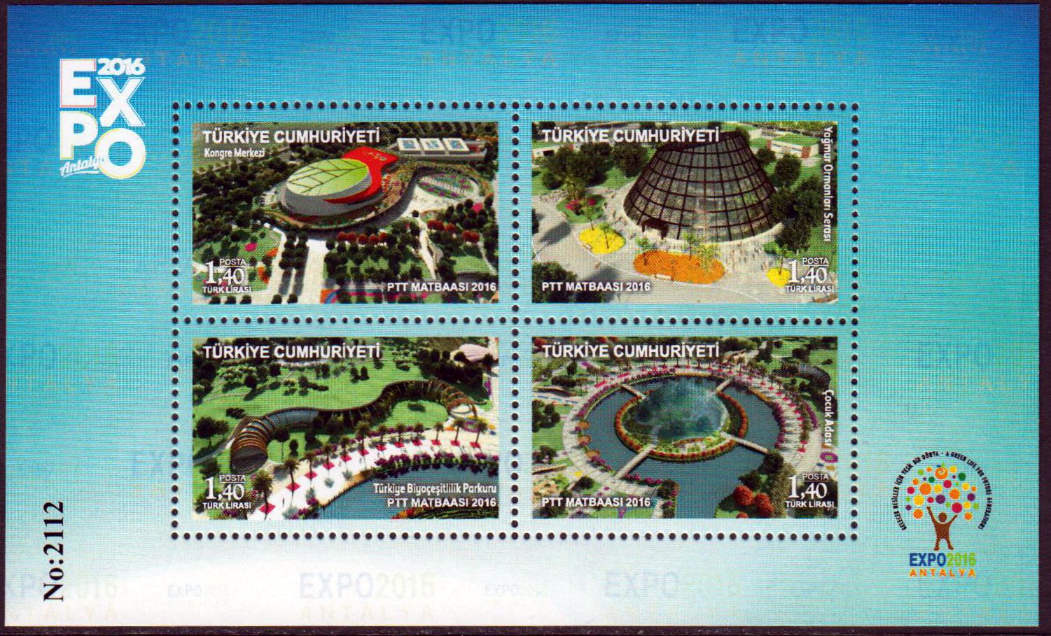Block: EXPO 2016 Antalya, Folder