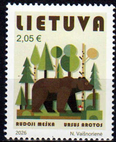 Rotes Buch 2026, Braunbär
