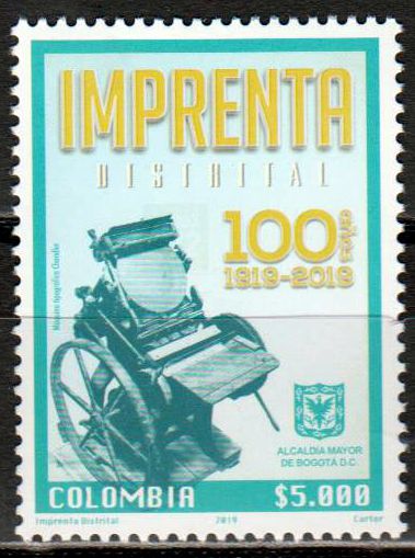 100 Jahre Distral Druckmaschine 2019