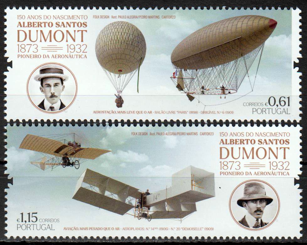 Alberto Santos Dumont 2023, Luftschiffe
