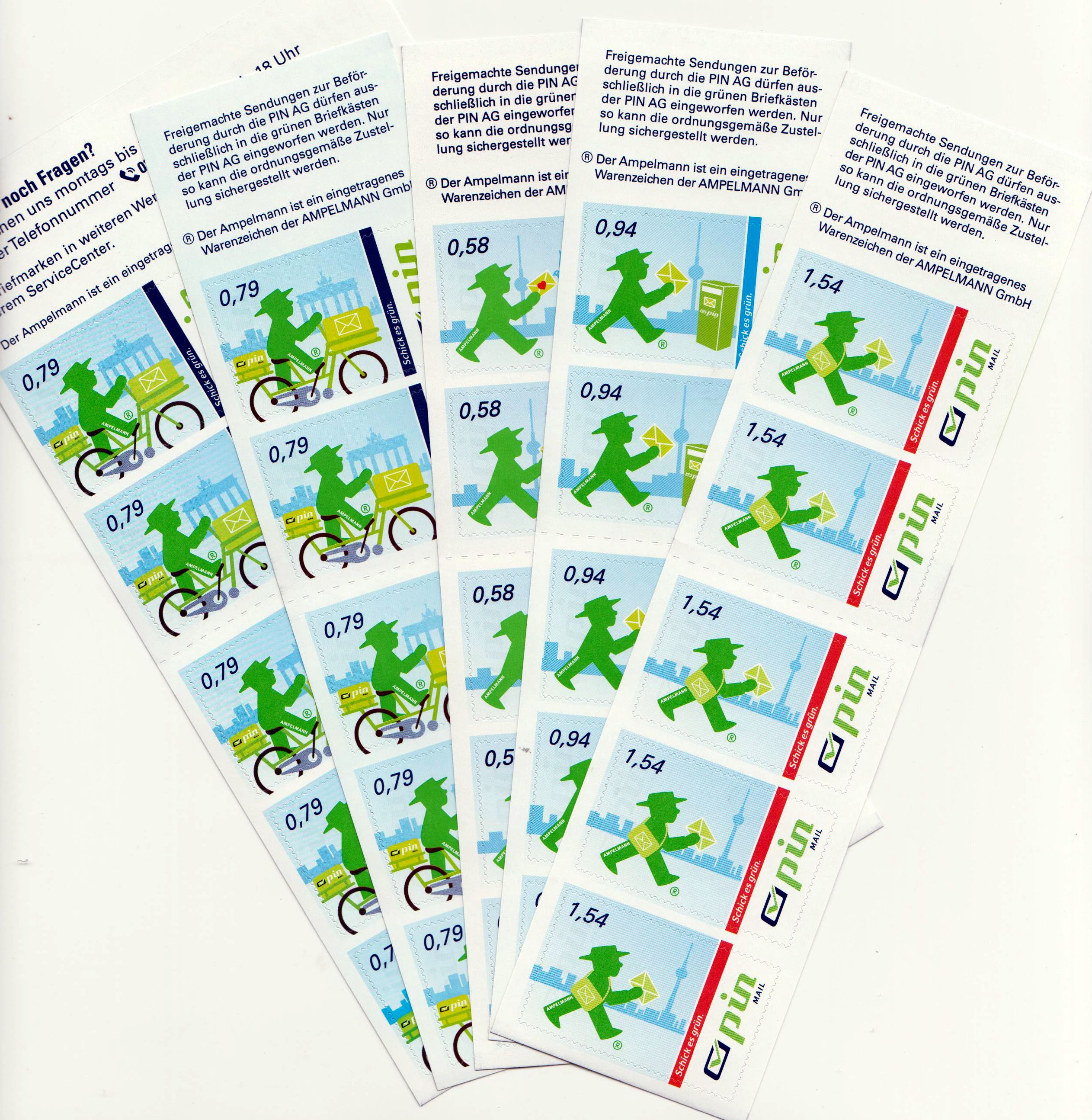 Ampelmännchen EDEKA, Portoänderung 2020