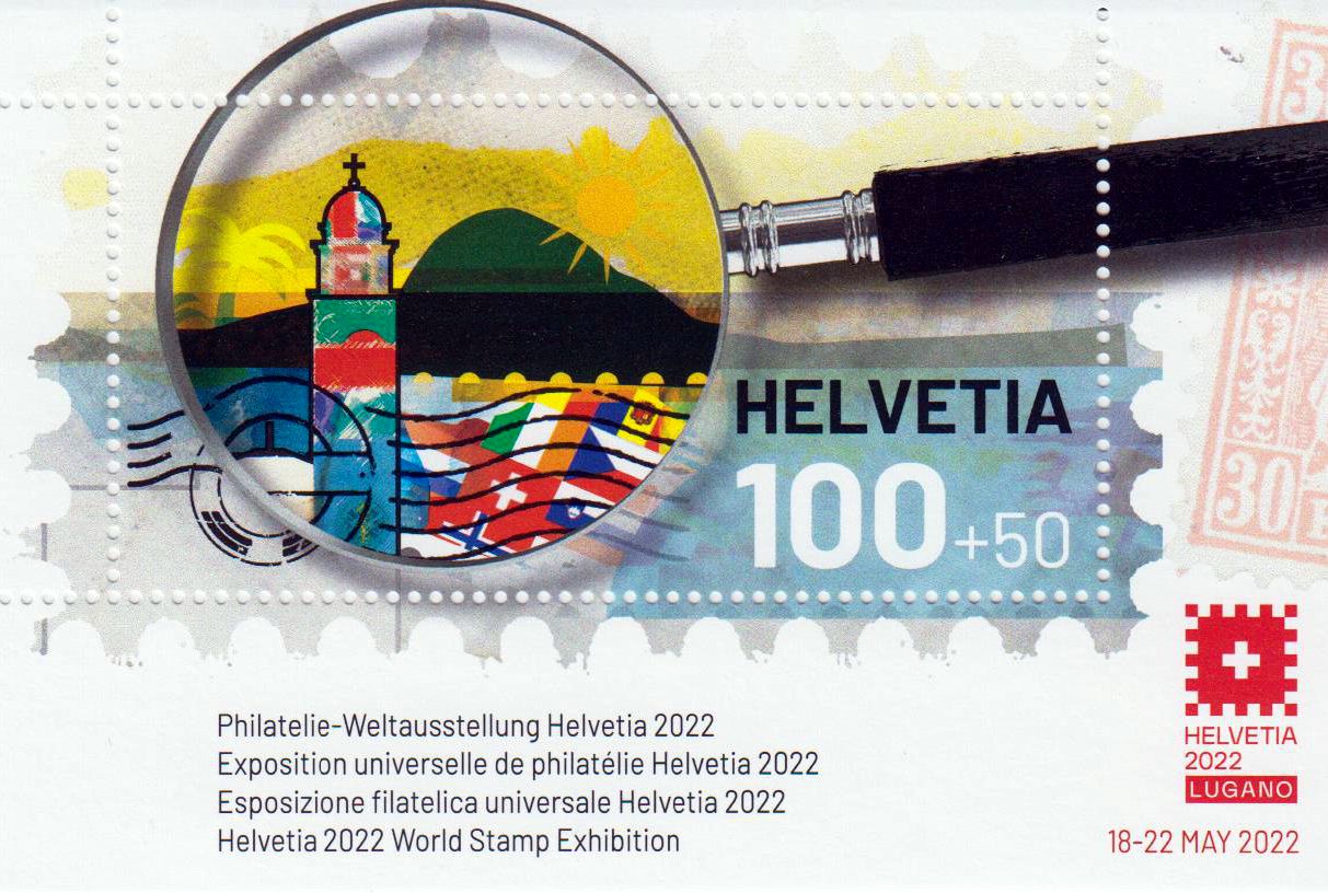 Block: HELVETIA  2022, Philatelieweltausstellung