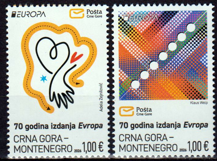 Europa 2026, 70 Jahre Europa Briefmarken