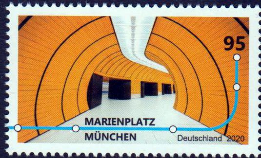 Marienplatz München, U-Bahn 2020