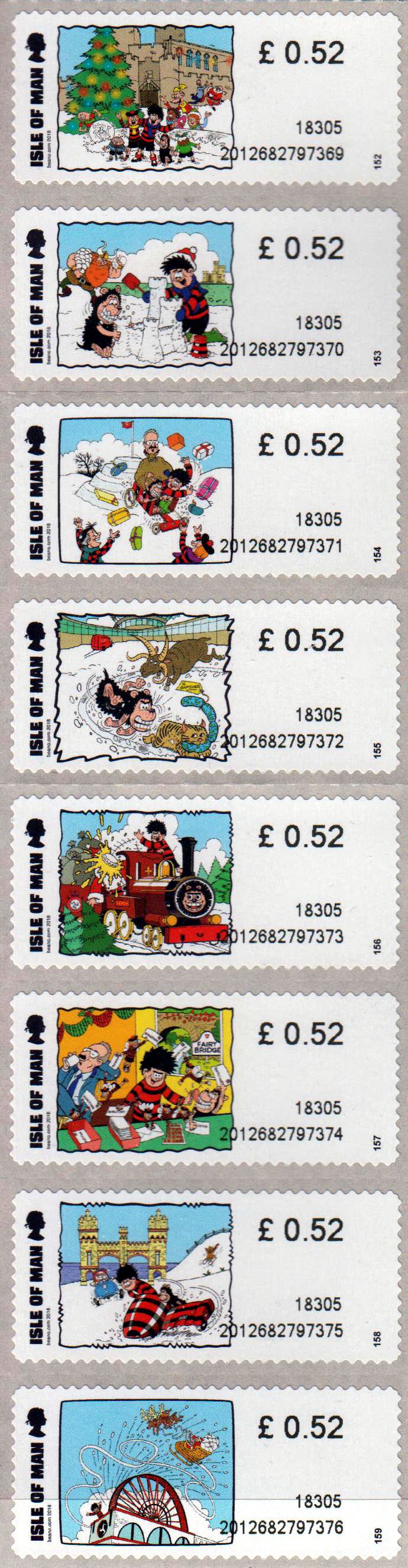80 Jahre Beano, Comic, Weihnachten 2018, aus SB-Kiosk (8 x 0.52) (IM-18801)