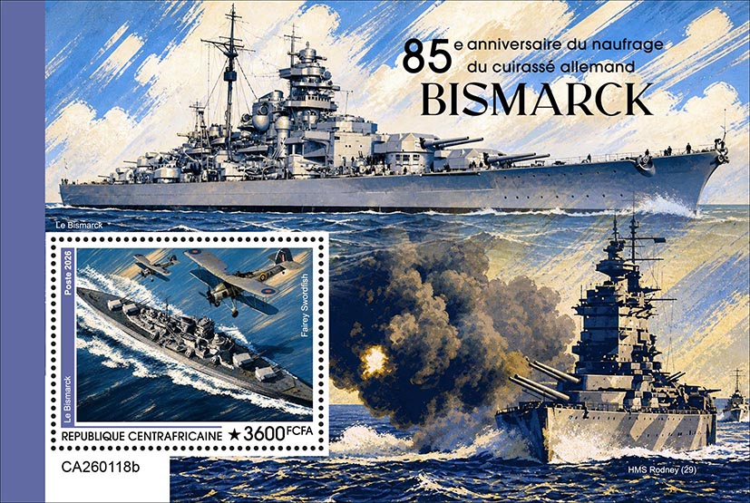 Block: Untergang der Bismarck 2026