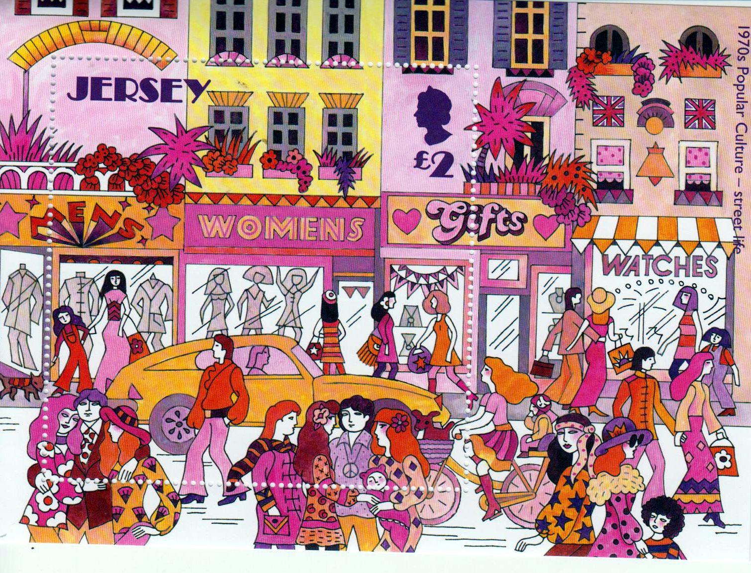 Block: 70er-Jahre Kultur 2019, 1 Marke
