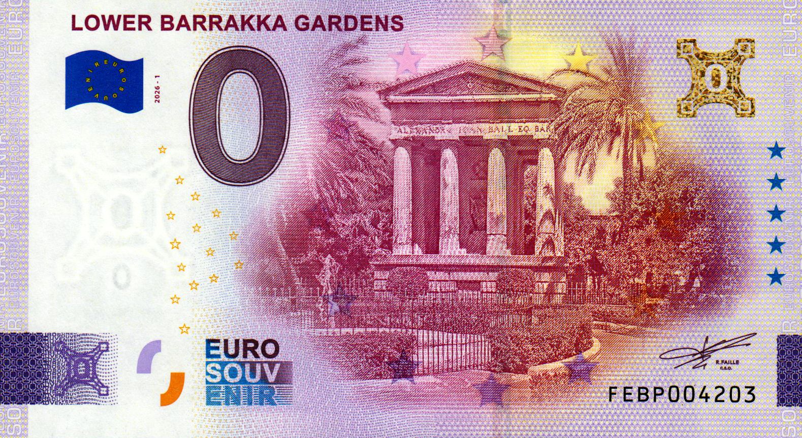 Lower Barrakka Gardens 2026-1 Gold