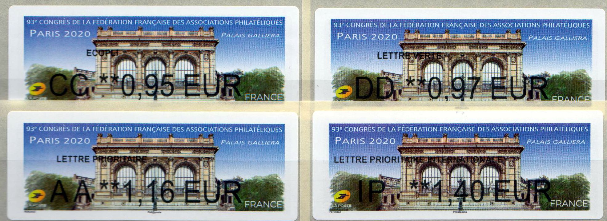 Philatelie-Kongress 2020, Palais Galliera (FR200505)