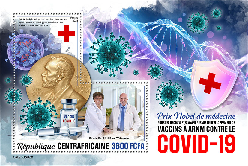 Block: Medizin-Nobelpreis 2023, Rotes Kreuz