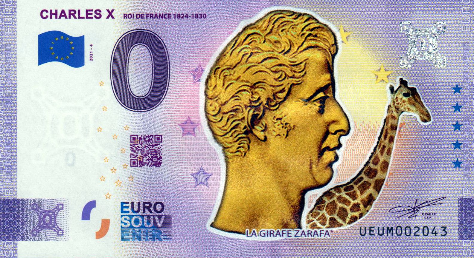 Charles X 2021-4, coloriert