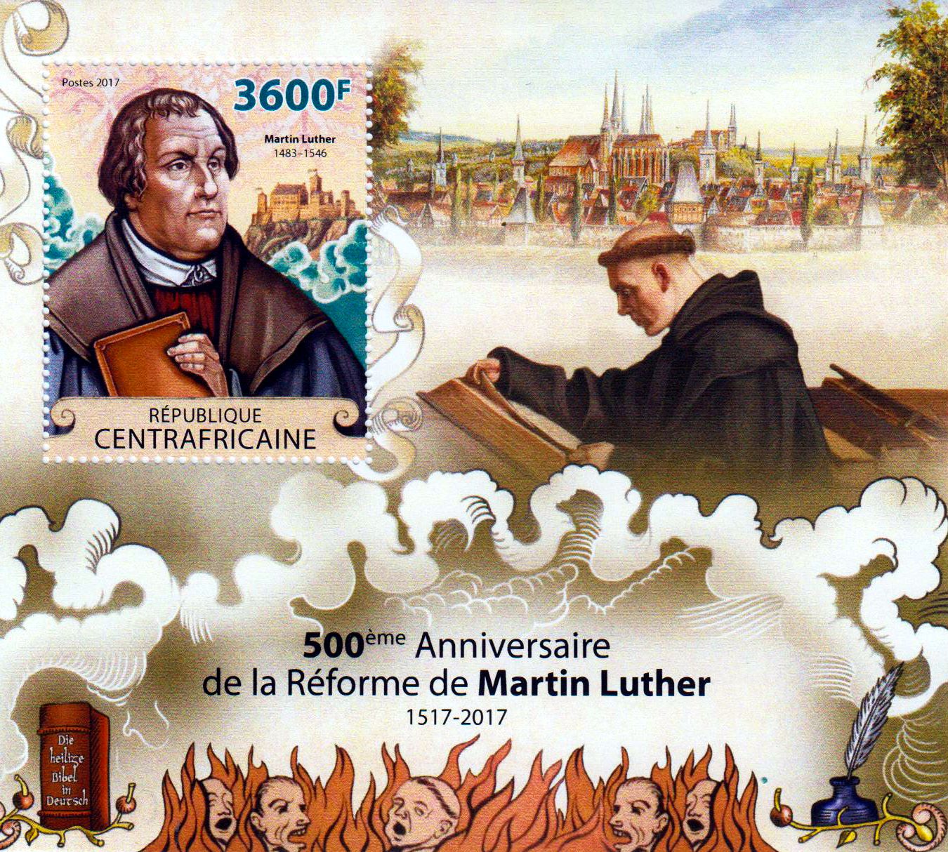 Block: 500 Jahre  Reformation II, Martin Luther