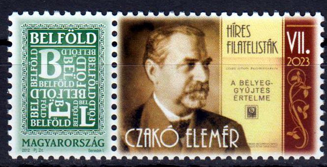 Czako Elemer 2023, personalisiert