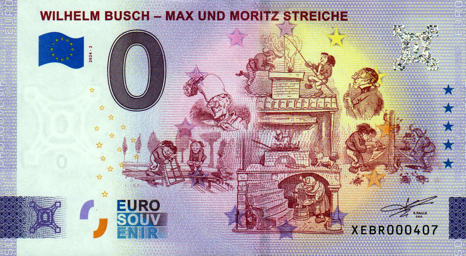 Wilhelm Busch - Max und Moritz Streiche 2024-2