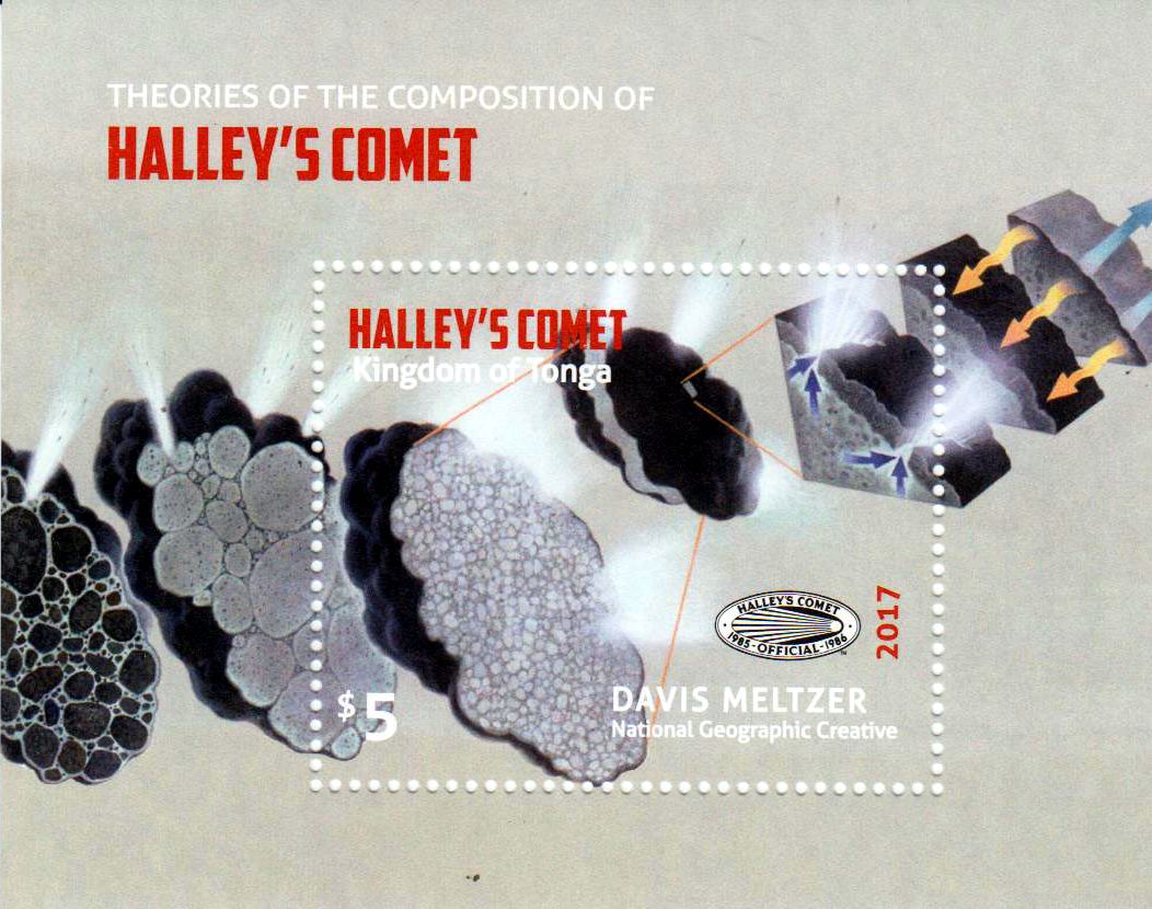 Block: Halley´s Komet, Satellit