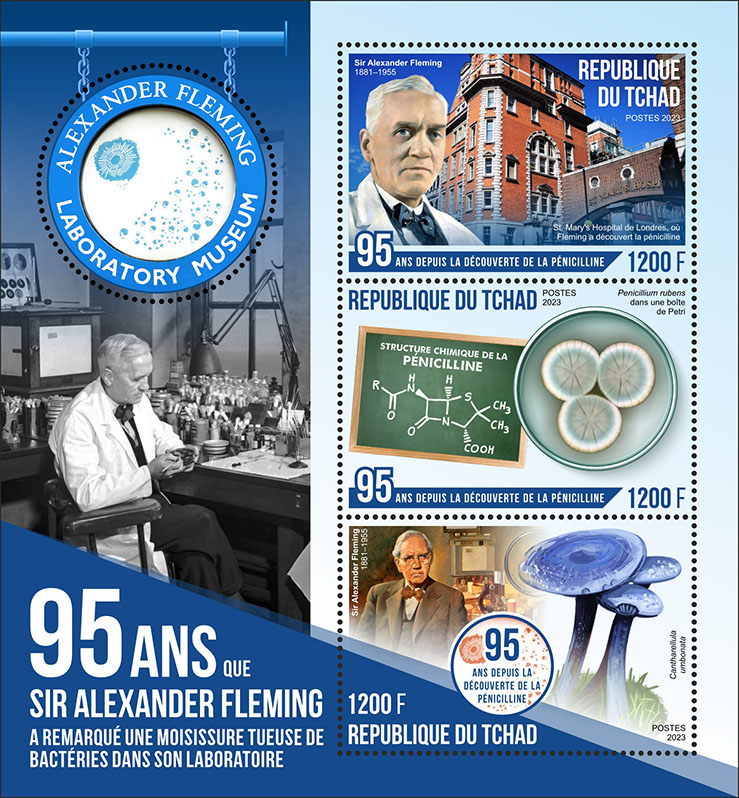 95 Jahre Penicillin 2023, A. Fleming
