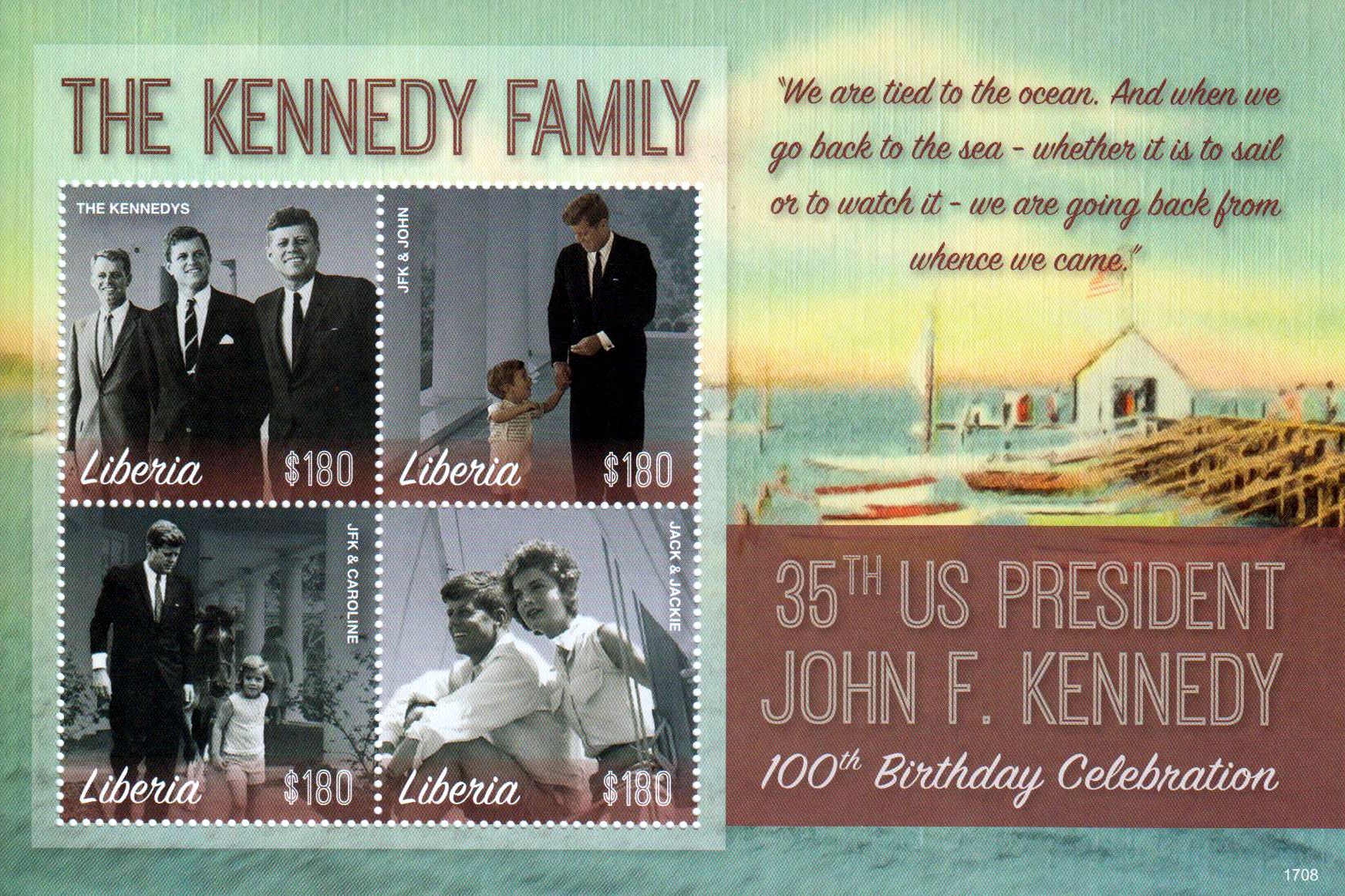 100. Geb. John F. Kennedy, Familie