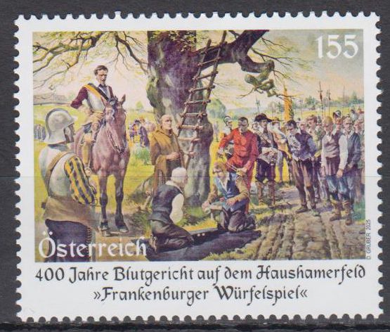 Frankenburger Würfelspiel 2025, Gemälde