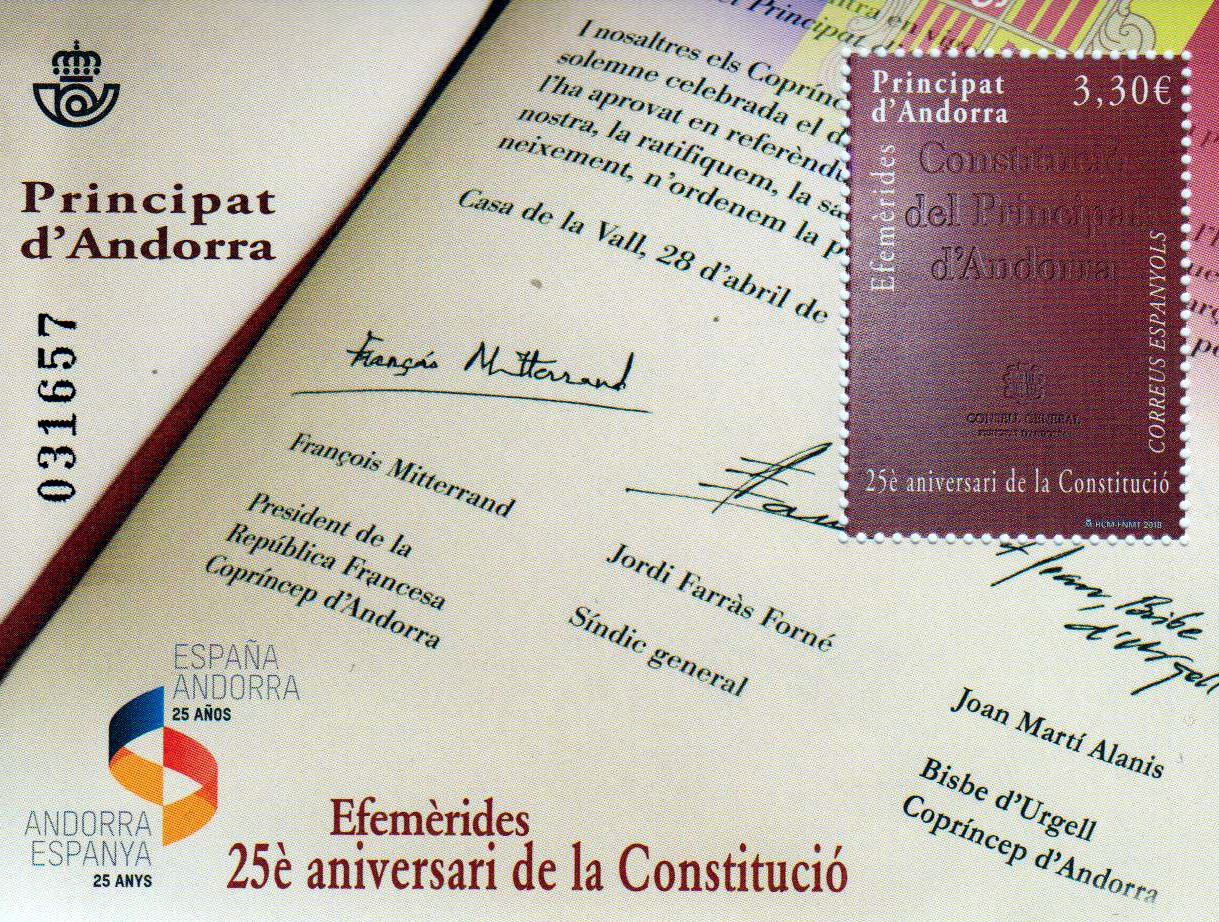 Block: 25 J. Verfassung, gestempelt