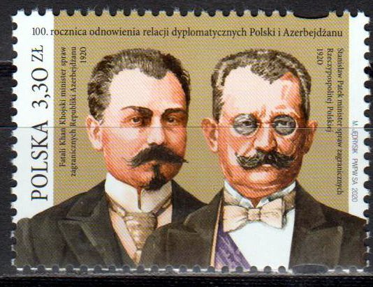 100 Jahre Wiederaufnahme dipl. Beziehungen  zu Aserbeidschan, Politiker