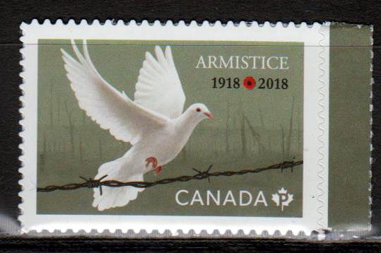 ARMISTICE 1918-2018, Taube, sk, a. MH