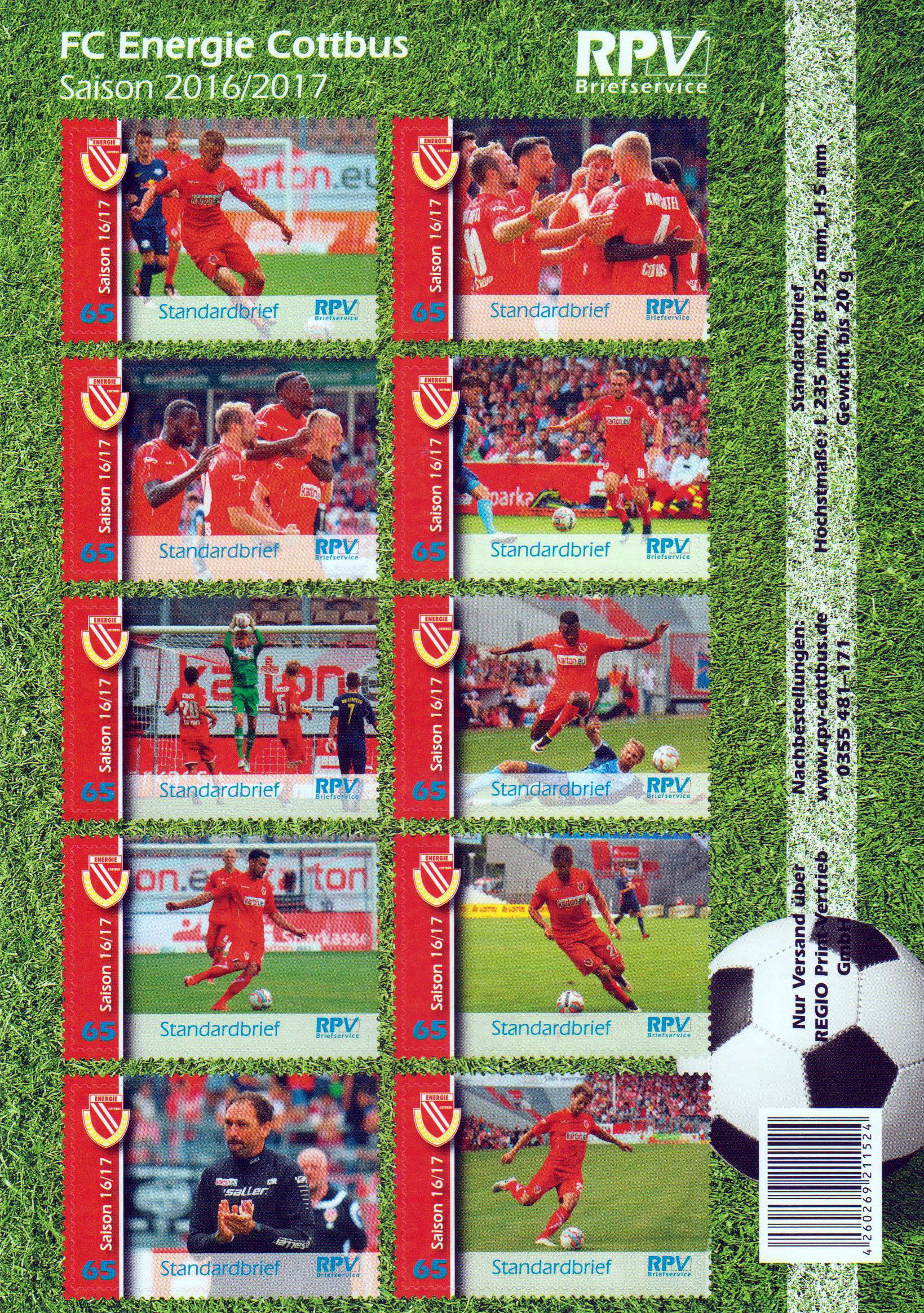 FC Energie Cottbus, Saison 2016/17