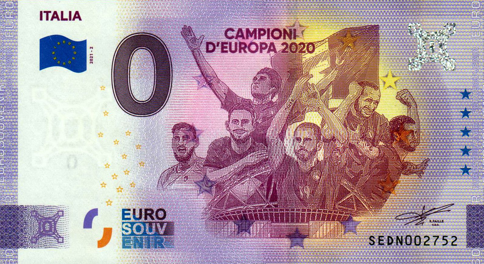 Italia - Campioni d`Europa 2020 2021-2 Anniversary