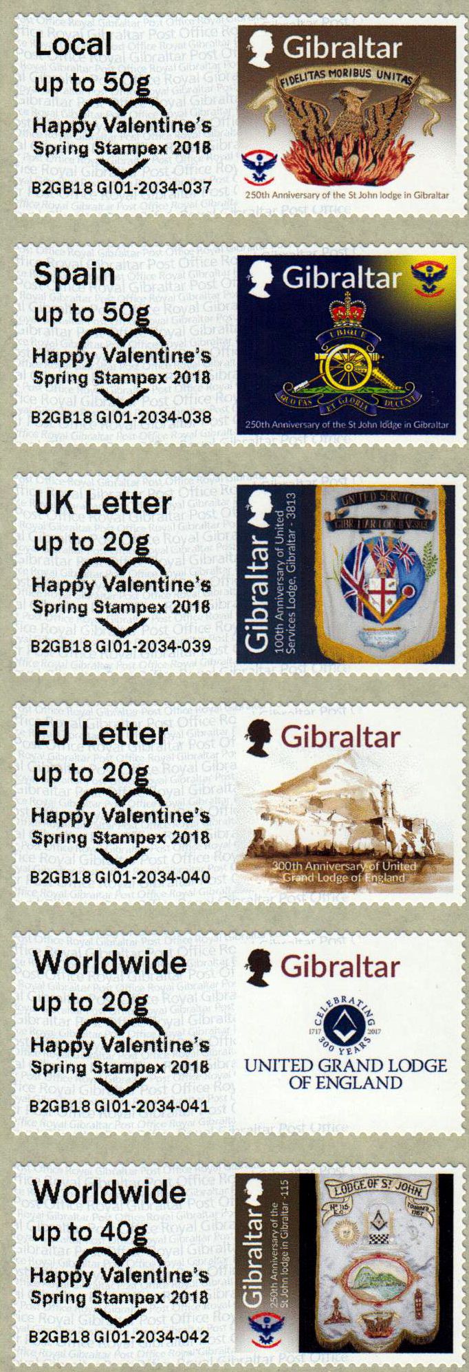 Freimaurer "Happy Valentines" (GI180206)