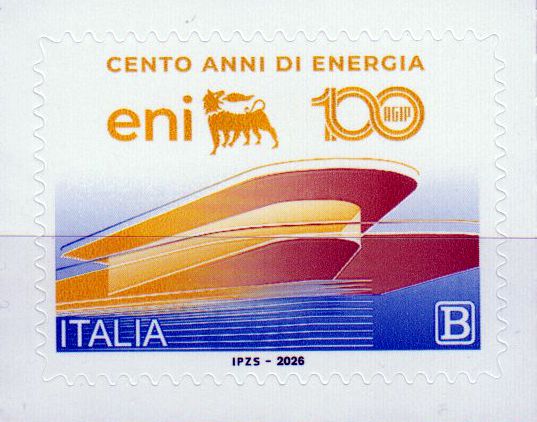 100 Jahre Eni 2026, Type II, lange Beine, sk