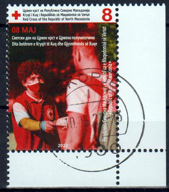 ZZ Rotes Kreuz Tag 08.05.2022, gestempelt