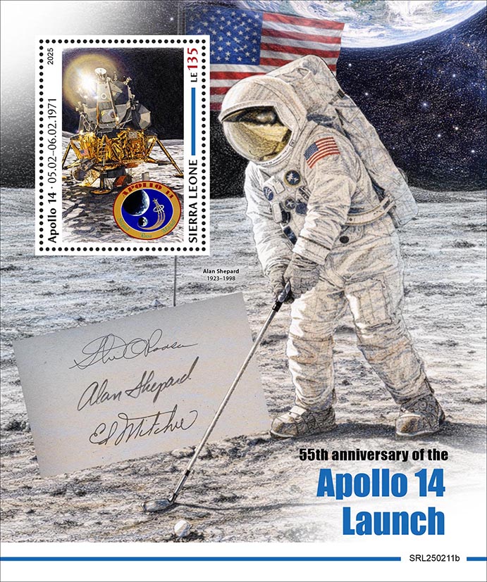 Block: 55 Jahre Start von Apollo 14 2025